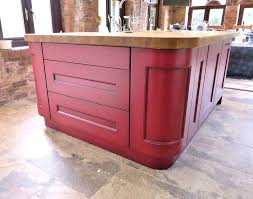 Our quality period english and shaker kitchen furniture is designed by cabinet makers and handmade to order by traditional craftsmen. Hand Painted Kitchen Island With Paint Effect Calderdale Yorkshire Imaginative Interiors
