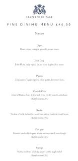 Fine Dining Menu Fine Dining Menu Dining Menu Fine Dining Recipes
