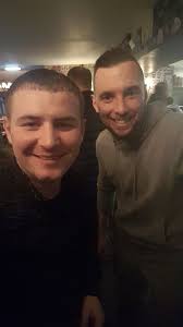 Jean Frankland & Colin Rogerson fording a brook