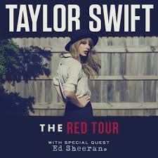 Illegal link removed] and just in case you need the color's hex codes, i also figured it out red = af1946 taylor swift = eceadd enjoy. The Font Red Tour Poster Forum Dafont Com