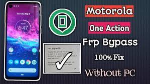 Turn off the mobile and press and hold the power key + volume down key altogether. How To Activate Motorola One Action Without Google Account Unlock Frp Youtube