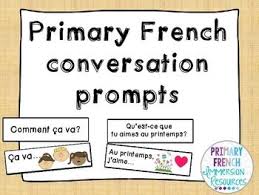 French Conversation Prompts Questions And Answers Learn French French Conversation French Immersion
