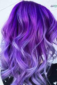 Purple balances the stimulation of calmness of the blue and acute strength of red. 46 Purple Hair Styles That Will Make You Believe In Magic