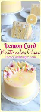 Lemon Curd Cake The Seaside Baker In 2020 Delicious Lemon Cake Lemon Cake Filling Lemon Curd Cake