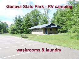 Compare lodging options and find your perfect getaway. Geneva State Park Campground Main Toilets Showers Laundry Picture Of Geneva State Park Geneva On The Lake Tripadvisor