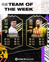 Fifa forums › general discussion. Laliga Casemiro Jordi Alba Are In The Fifa 21 Facebook