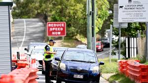 Queensland closes border to nsw and act residents with long delays expected going into the state (nine). Ogg9qgzaua Xxm