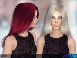 Anto Gecko Hair Straight Hairstyles Sims Hair Long Straight Hair