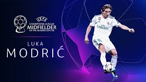 Luka Modrić Champions League Midfielder Of The Season