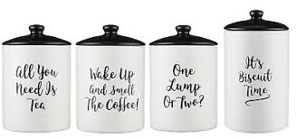 White tea coffee sugar canisters with wooden lids for crocks. Price Kensington Carnaby Stoneware Tea Coffee Sugar Canisters Cookies Airtight 8 99 Picclick Uk