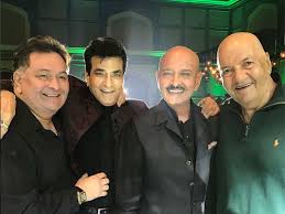 Then And Now Rishi Kapoor Jeetendra Rakesh Roshan And Prem Chopra Dazzle In One Frame While supplying jewelry to v. rishi kapoor jeetendra rakesh roshan