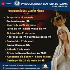 Dia de adoração ao santíssimo sacra. Missas Oracoes E Adoracao Ao Santissimo Sacramento Continuam Sendo Transmitidas Ao Vivo Pela Paroquia Nossa Senhora De Fatima Rede Excelsior