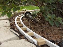 Spine For G Scale Garden Railroad Roadbed Garden Railroad Garden Trains Garden Railway