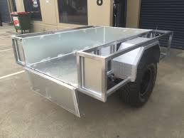 Installing The Sheetmetal Steel Trailer 4wd Diy Duragal Galvanized Galvanised Camper Expedition Hitch D Box Trailer Off Road Trailer Camper Trailers