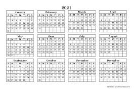 Please select your options to create a calendar. 2021 Landscape Printable Calendar Free Printable Templates