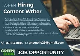 We Are Hiring Content Writer Contact Us 8451043086 Email Id Gntmellc29 Gmail Com Job Jobsearch Jobope Digital Marketing Agency We Are Hiring Job Opening