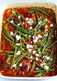 Mediterranean Baked Fish In Tomatoes Onions Olives And Green Beans Recipe Cod Fish Recipes Fish Recipes Baked Baked Fish