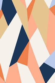 Colorful Fabrics Digitally Printed By Spoonflower Moderne Geometric Wallpaper And Fabric Geometric Shapes Art Geometric Art Prints Geometric Art