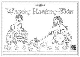 Thousands of printable coloring pages. Sabine Hahn The Hockey Kids Coloring Pages