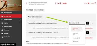 Di dalam dunia internet, urusan secara online sebegini. Muat Turun Penyata Bank Statement Cimbclicks Myrujukan