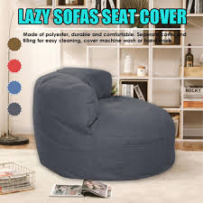 Filled with small beans or beads bean bag chairs create the ultimate spot for lounging watching. Buy Bean Bag Lazy Sofas Cover Lounger Seat Living Room Furniture Without Filler At Affordable Prices Price 33 Usd Free Shipping Real Reviews With Photos Joom