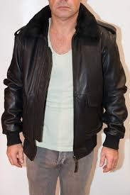 Blouson cuir mac douglas, taille 52 it/48fr, marron clair/ beige foncé, très bon état. Blouson Cuir Homme Mac Douglas Gerry Revacuir