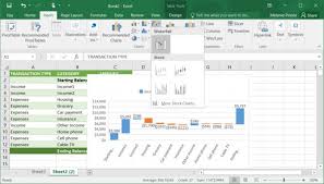 how to create a waterfall chart in excel 2016 laptop mag