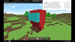 The world itself is filled with everything from icy mountains to steamy jungles, and there's always something new to explore, whether it's a witch's hut or an interdimensional portal. How To Make A Among Us Statue Easy In Minecraft Classic Tutorial Youtube