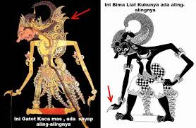 Apakah membuat gambar wajah hitam putih itu mudah? Gambar Wayang Gatotkaca Hitam Putih