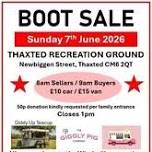 BOOT SALE, Thaxted