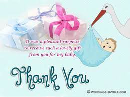 Thank You Messages For Baby Shower Gifts Baby Shower Invitation Wording Baby Shower Messages Baby Shower Thank You