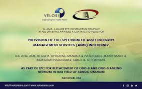 Supply, installation, preventive maintenance and repairs of. Velosi Asset Integrity Engineering Hseia Software Consultants