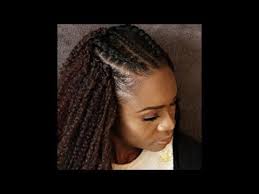 La durée de vie de votre coiffure dépend de la qualité de vos mèches. Crochets Braids Tresses Collees Youtube