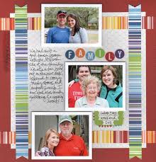 Labor Day Cheerful Scrapbooking Layout Creative Memories Kids Scrapbook Family Scrapbook