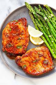 It's a guaranteed way to make sure that every single bite of boneless pork chops are excellent for searing because they are thick and tender. Honey Garlic Boneless Pork Chops Served On A Plate Honey Garlic Pork Chops Easy Pork Chops Boneless Pork Chop Recipes