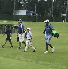 Tiger Woods Son Charlie Steals The Show At Junior Tournament Golf Tournament Tiger Woods Kids Golf