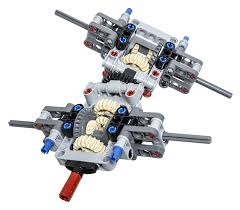 Lego Technic Building Tip Multiple Axle Differentials Lego Gears Lego Truck Lego Technic