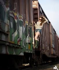 Pin By Zdenek Postler On Fashion Hair Makeup Inspo Train Rides Old Trains Girl Train
