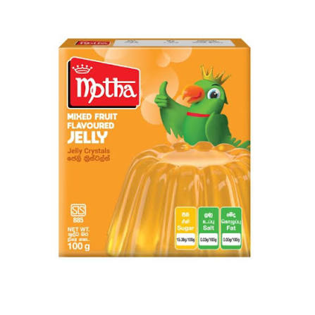 Motha jelly mix friut 100g