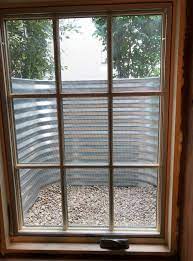 Great Looking Custom Marvin Integrity Casement Window In A Galvanized Well Installed For Customers Home In Minn Basement Windows Window Styles Casement Windows