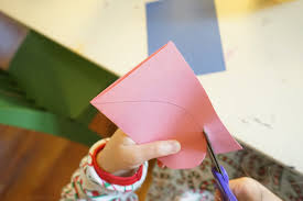Print out the card template (two pages) one will be the card and the other page is the heart template. How To Cut A Heart Out Of Paper Tinkerlab