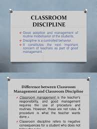 Classroom Discipline | Pdf