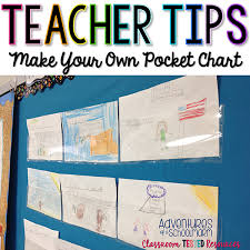 Diy Tabletop Pocket Chart