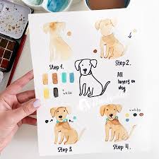 Coloured pencil pet portraits delivers the same elegance of charcoal/pencil portrait only in color! My New Tutorial Have A Lovely Day Swipe Watercolor Paintings Tutorials Watercolor Sketchbook Watercolor Painting Techniques