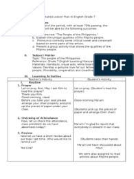 English Semi Detailed Lesson Plan Adjectives As Describing Words Docx Adjective Noun In 2020 Describing Words Verbs Lesson Plan Verbs Lessons