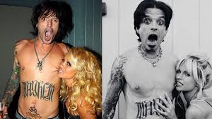 Pamela anderson got this barbed wire arm tattoo back in the '90s. Pam Tommy All The Hidden Details On Pamela Anderson Tommy Lee Series With Lily James And Sebastian Stan Hollywood Insider