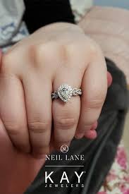 Neil lane 14ct white gold 1.16ct total diamond cluster ring. Pin On Uriah R Gano