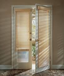 You can either bend or tilt them to control the level of. French Door Blinds Shades Patio Sliding Glass Window Treatments