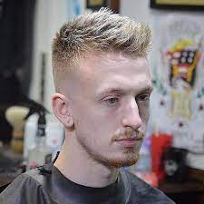 50 Classy Haircuts And Hairstyles For Balding Men Balding Mens Hairstyles Fade Haircut Blonde Guys