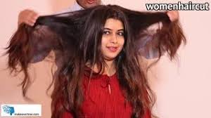 Priya gets a new haircut. Straight Haircut Long To Short Youtube